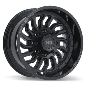 Fast HD – D-STRUCT – Black – 20″x10″ -15mm – All weather Wheels – F267-2000-70BH-15C251